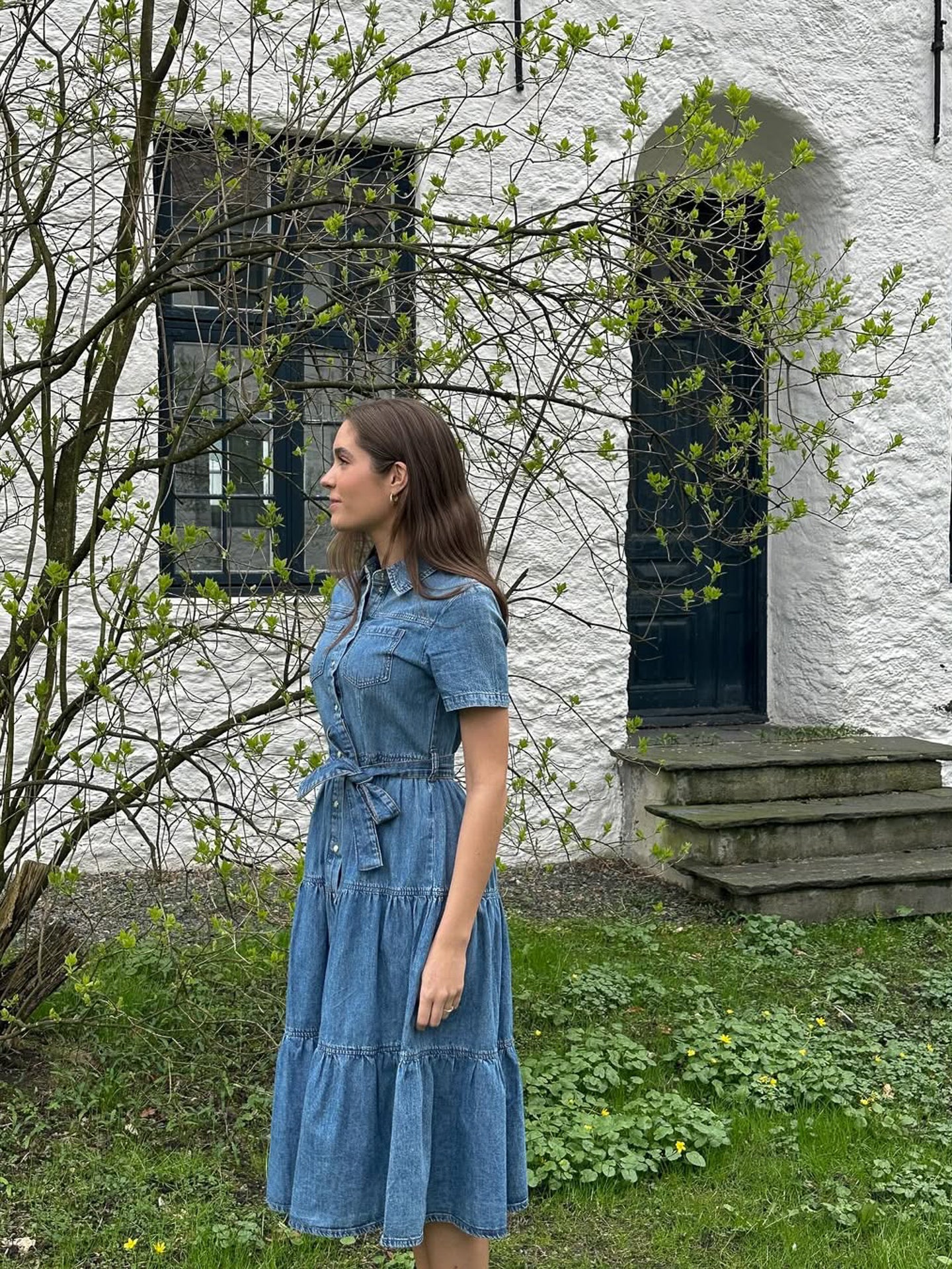 ONLALIYAH Midi Denim Dress - Blå